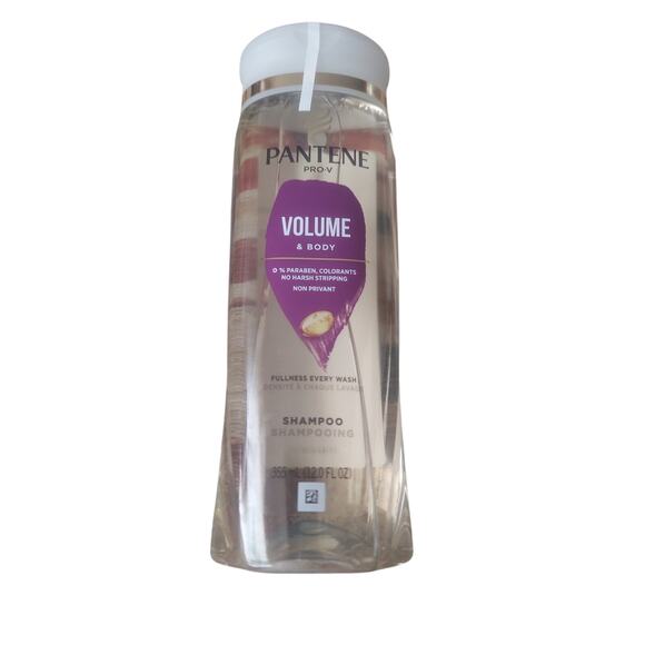 Pantene PRO-V Shampoo Volume & Body Fullness Every Wash 12 FL OZ - Picture 1 of 3